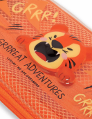 Tiger Rigid Transparent Pencil Case - WonderWow