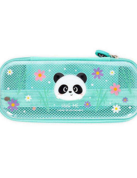 Panda Rigid Transparent Pencil Case - WonderWow