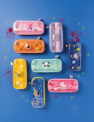 Panda Rigid Transparent Pencil Case - WonderWow