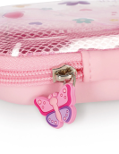 Butterfly Rigid Transparent Pencil Case - WonderWow
