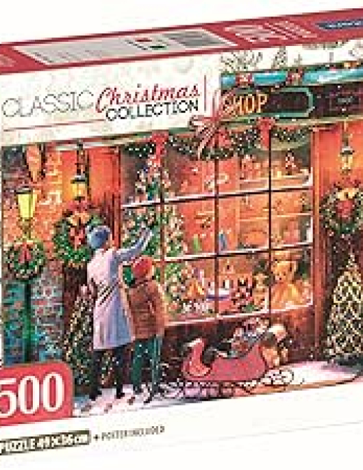 Puzzle Clementoni Classic Christmas Collection - Old Toy Shop 500 peças