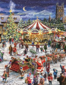 Puzzle Clementoni Classic Christmas Collection - The Christmas Fair 1500 peças