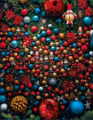 Puzzle Clementoni Classic Christmas Collection Impossible - Christmas Vibes 1000 peças
