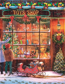 Puzzle Clementoni Classic Christmas Collection - Old Toy Shop 500 peças