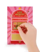 Scratch to Reveal Greeting Card - Love Jackpot