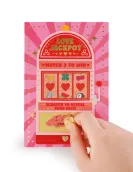 Scratch to Reveal Greeting Card - Love Jackpot