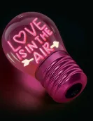 Lâmpada Decorativa - Love is in the Air - Bulb Fiction