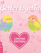Set of 2 Erasable Gel Pens - Better Together