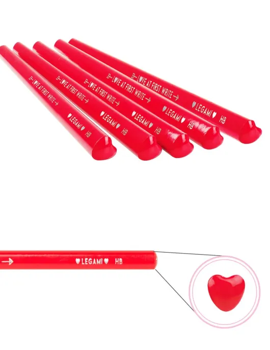 Heart-Shaped Pencil - Love at First Write