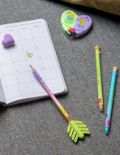 Pencil with two Scented Erasers - Go Cupid!
