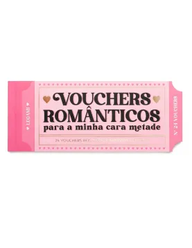 Vouchers Românticos - Book of 24 Romantic Vouchers - Gift Vouchers (Português)