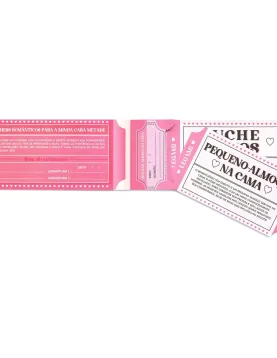 Vouchers Românticos - Book of 24 Romantic Vouchers - Gift Vouchers (Português)