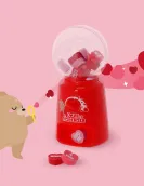 Mini Eraser Dispenser - Love Dispenser