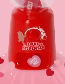 Mini Eraser Dispenser - Love Dispenser
