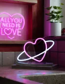 Neon Effect Led Lamp - All You Need is Love - It's a Sign