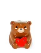 Ceramic Pen Holder - Teddy Bear - Desk Friends