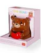 Ceramic Pen Holder - Teddy Bear - Desk Friends