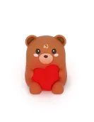 Afia Lápis Luminoso com depósito - Teddy Bear - Sharpening is Magic