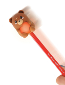 Afia Lápis Luminoso com depósito - Teddy Bear - Sharpening is Magic