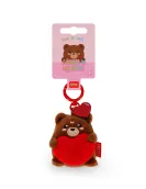 Teddy Bear Plush Key Ring - Tiny Super Soft!
