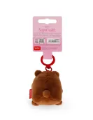 Teddy Bear Plush Key Ring - Tiny Super Soft!