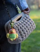 2 Key Rings with a Stuffed Toy - Super Soft! - Tiny