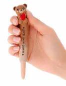 Always In My Heart Teddy Bear Squishy Gel Pen - Squeezies