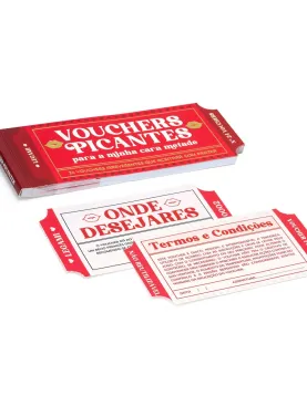 Vouchers Picantes - Book of 24 Sexy Vouchers - Gift Vouchers (Português)
