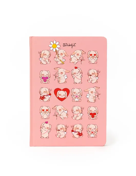 Caderno A5 - Coelho Cupido
