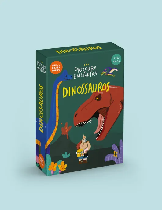 Procura e Encontra Dinossauros