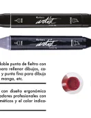 Marcadores de álcool - Artist Professional 12 cores