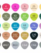 Marcadores de álcool - Artist Professional 30 cores