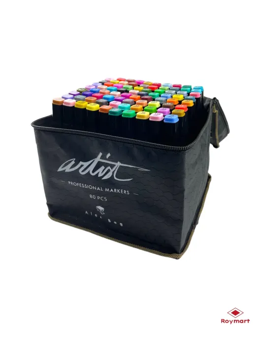 Marcadores de álcool - Artist Professional 80 cores