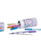 Brushpen aguarelável Turbo Soft GIOTTO Candy 12 cores