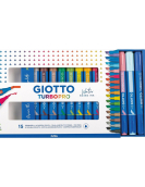 Marcadores água Turbopro GIOTTO 15 cores