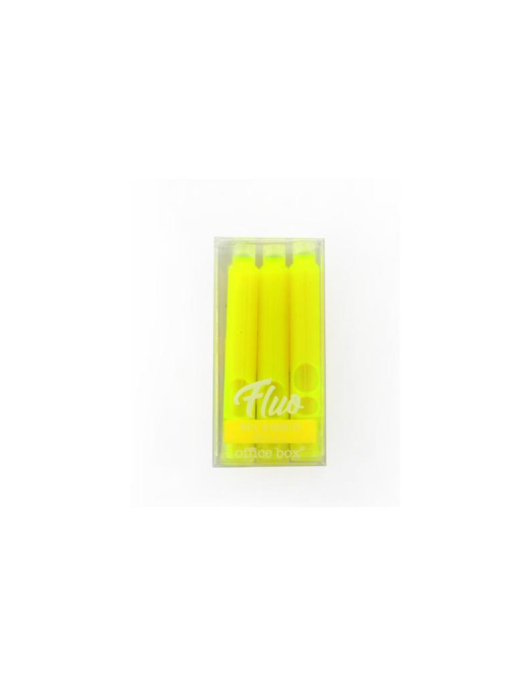 Conjunto 3 Recargas Sublinhador Office Box - Amarelo